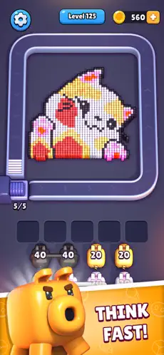Pixel Flow Gameplay Level Concept 3