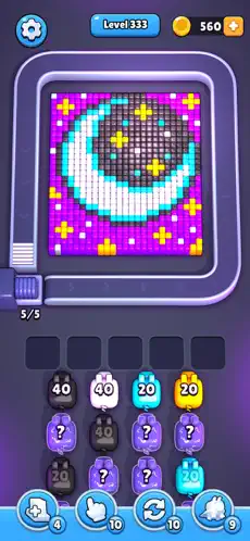 Pixel Flow Gameplay Level Concept 7