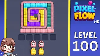 Pixel Flow Level 100 Solution: Complete Walkthrough & Guide