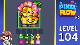 Pixel Flow Level 104 Solution: Complete Walkthrough & Guide