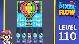 Pixel Flow Level 110 Solution: Complete Walkthrough Guide