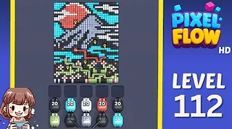 Pixel Flow Level 112 Solution & Walkthrough Guide