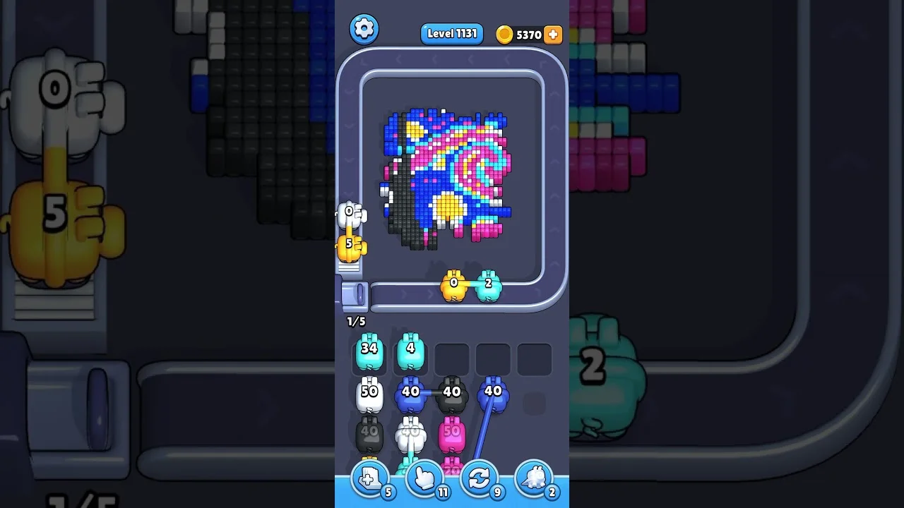 Pixel Flow Level 1131 Solution: Complete Walkthrough & Guide