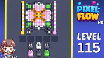 Pixel Flow Level 115 Solution: Complete Walkthrough & Guide