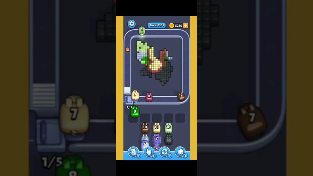 Pixel Flow Level 1151 Solution & Walkthrough Guide