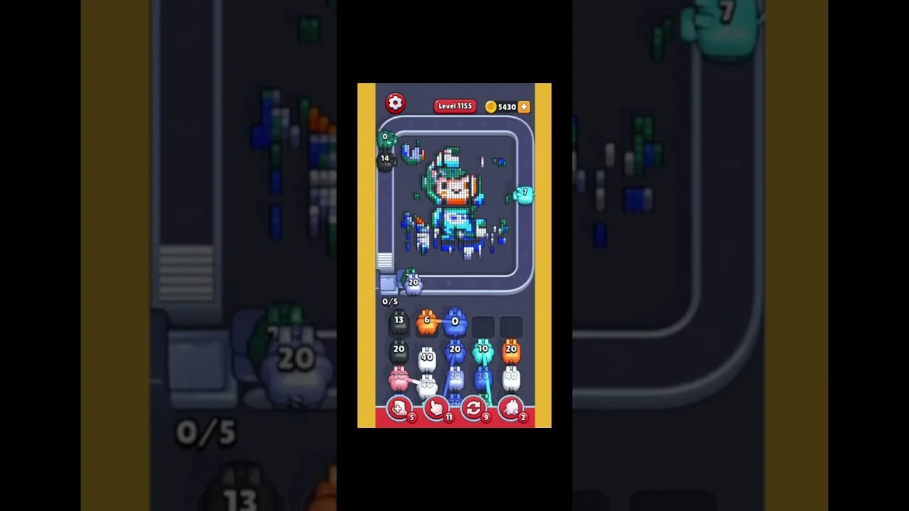 Pixel Flow Level 1155 Solution: Complete Walkthrough & Guide
