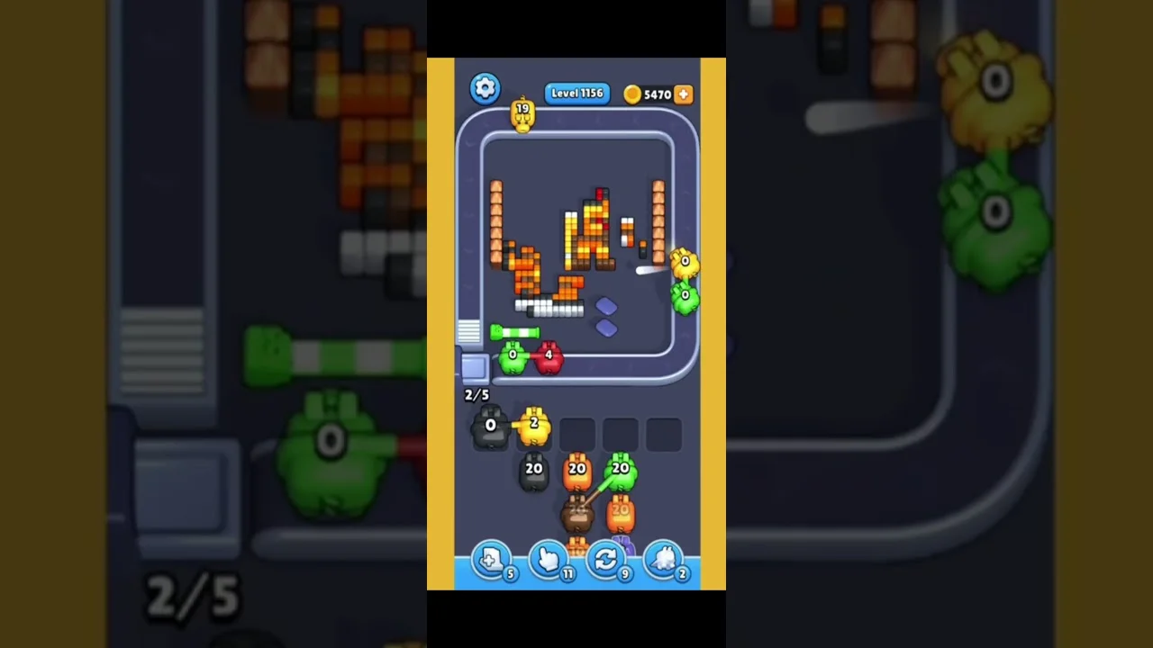 Pixel Flow Level 1156 Solution & Walkthrough Guide