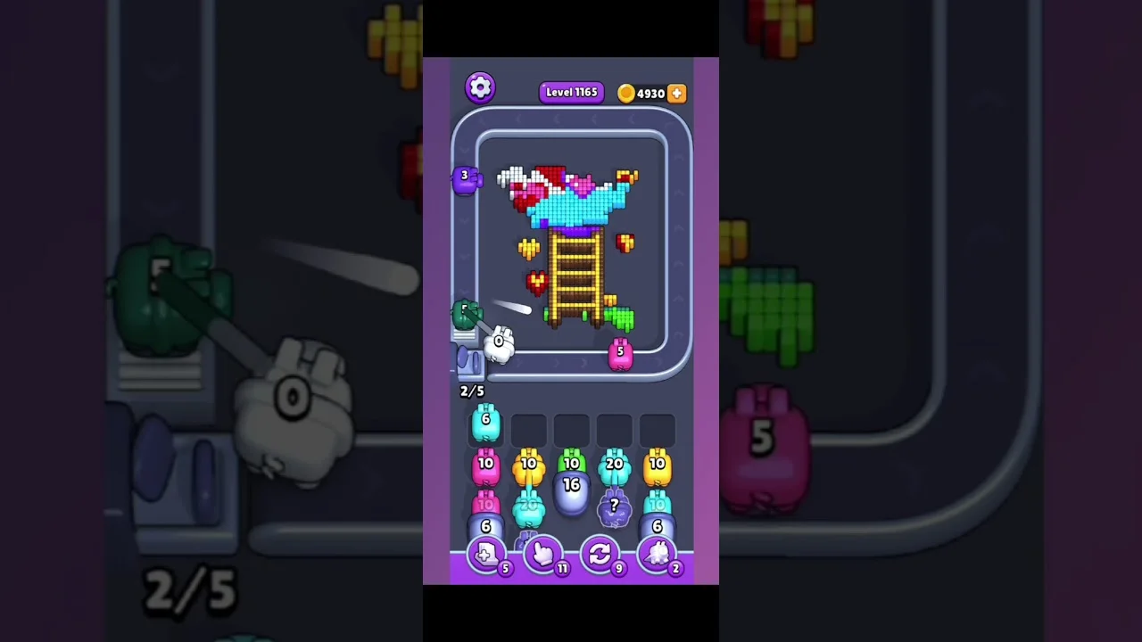 Pixel Flow Level 1165 Solution: Complete Walkthrough & Guide