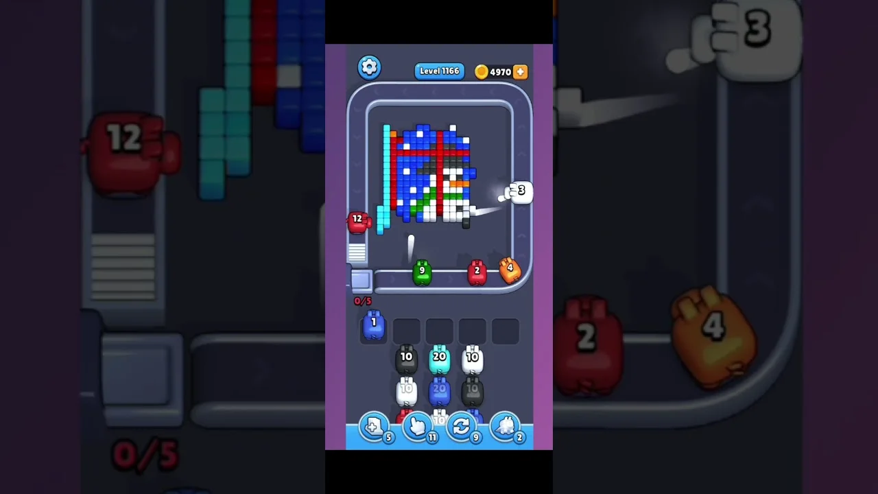 Pixel Flow Level 1166 Solution: Complete Walkthrough & Guide