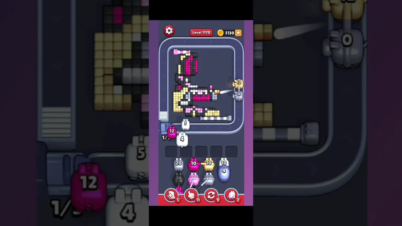 Pixel Flow Level 1170 Solution: Complete Walkthrough & Guide