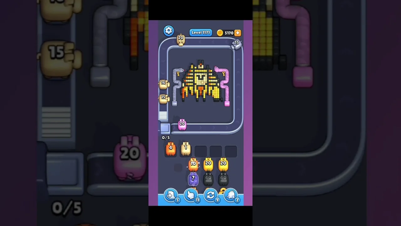 Pixel Flow Level 1171 Solution: Complete Walkthrough & Guide