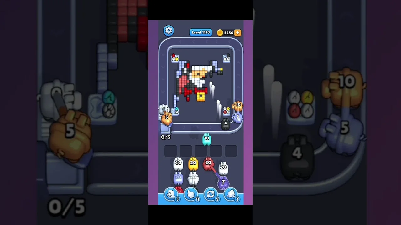Pixel Flow Level 1173 Solution & Walkthrough Guide