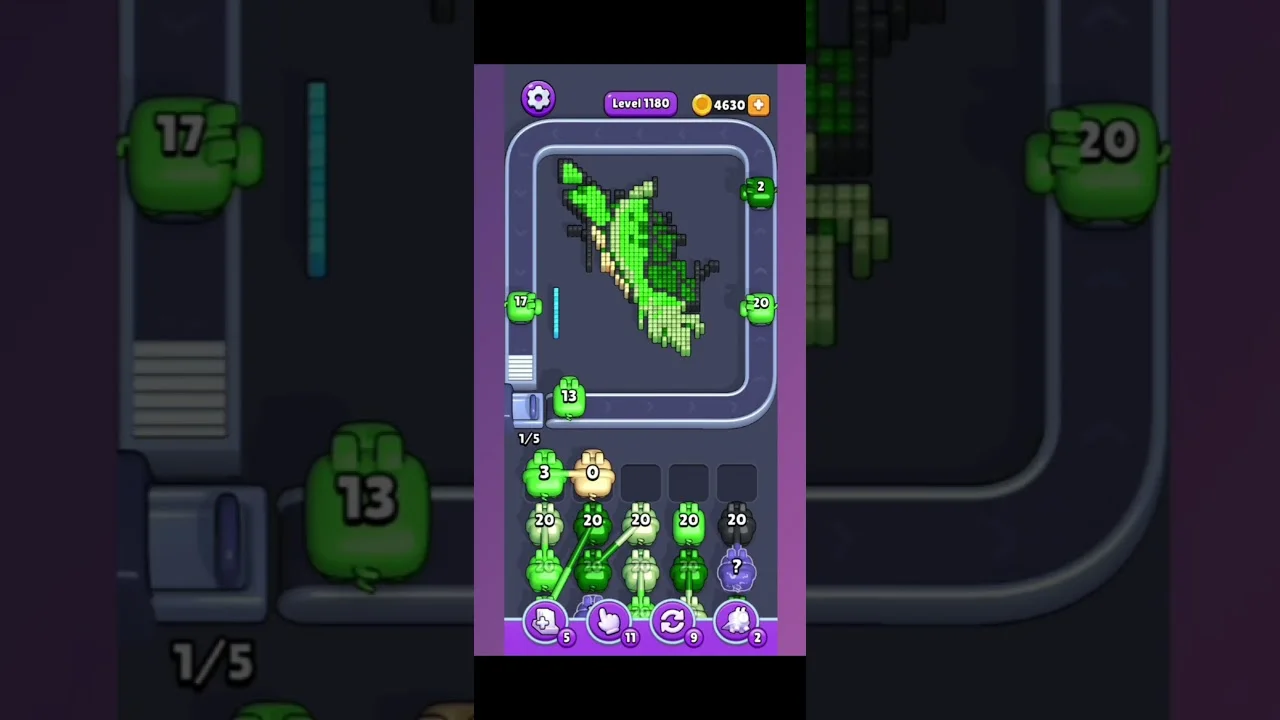 Pixel Flow Level 1180 Solution: Step-by-Step Walkthrough Guide