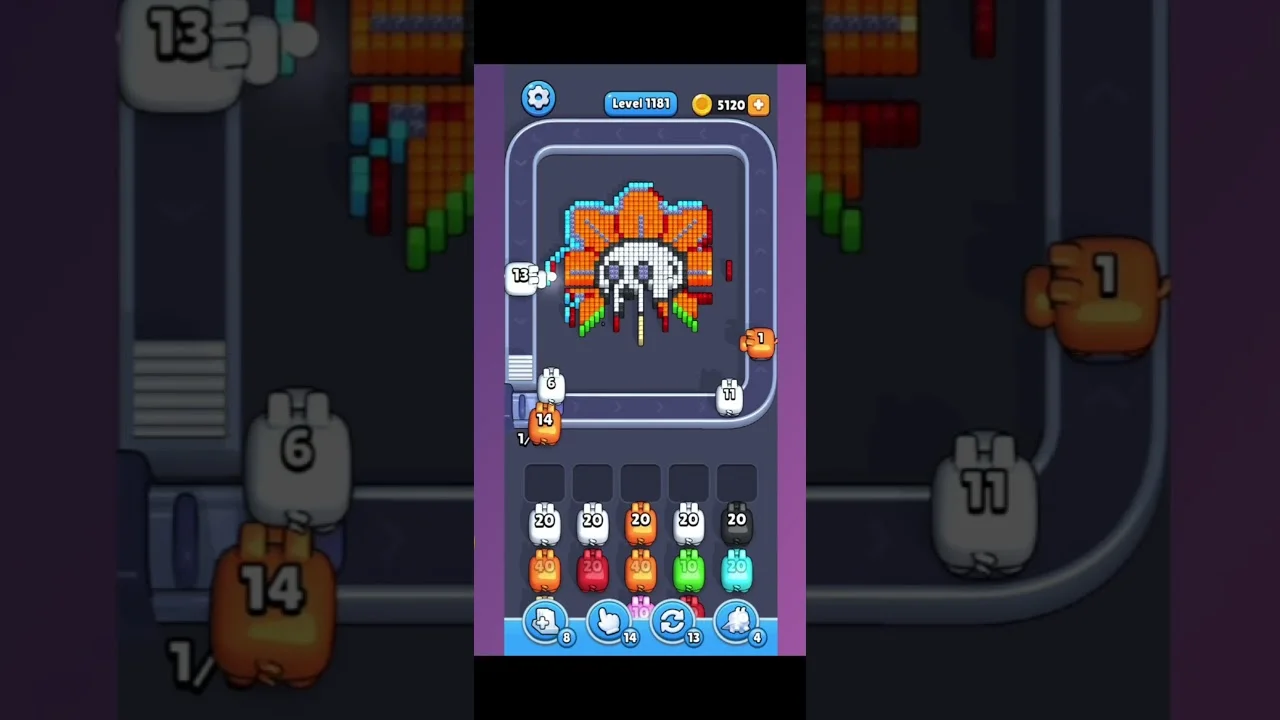Pixel Flow Level 1181 Solution: Complete Walkthrough & Guide