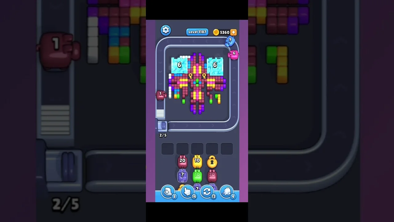 Pixel Flow Level 1187 Solution: Complete Walkthrough & Guide