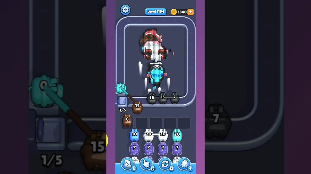 Pixel Flow Level 1194 Solution: Complete Walkthrough & Guide