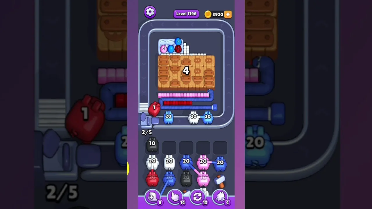 Pixel Flow Level 1196 Solution: Complete Walkthrough & Guide