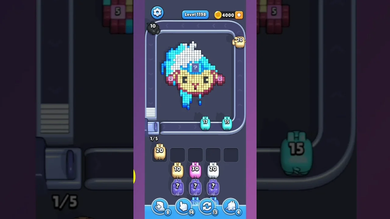 Pixel Flow Level 1198 Solution: Complete Walkthrough & Guide