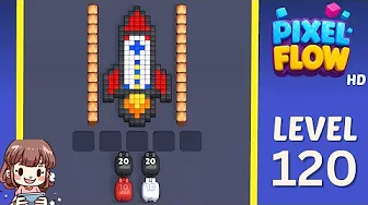 Pixel Flow Level 120 Solution: Step-by-Step Walkthrough Guide