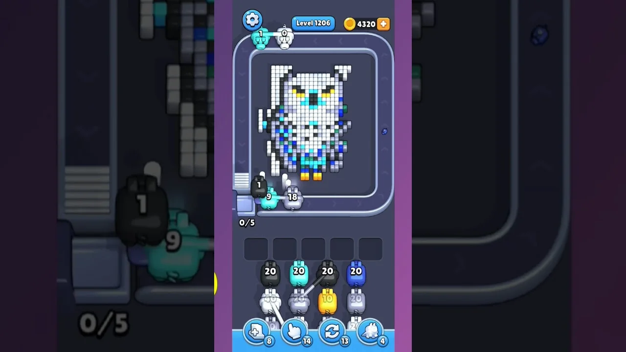 Pixel Flow Level 1206 Solution: Complete Walkthrough & Guide