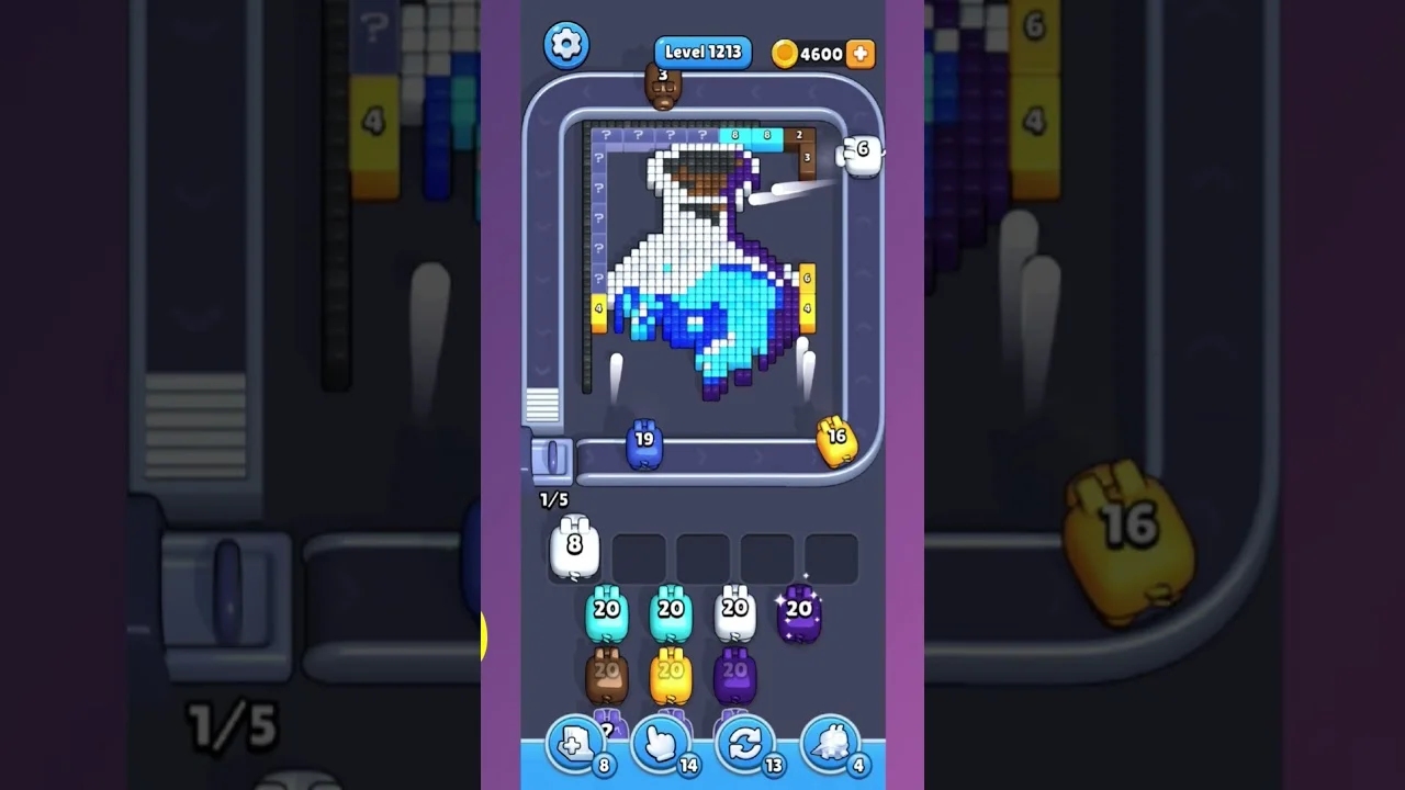 Pixel Flow Level 1213 Solution: Complete Walkthrough & Guide