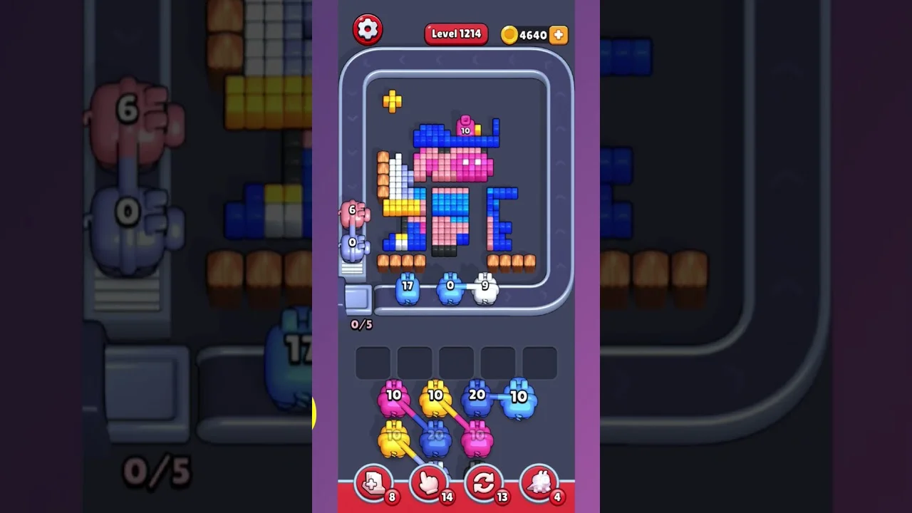 Pixel Flow Level 1214 Solution: Complete Walkthrough & Guide