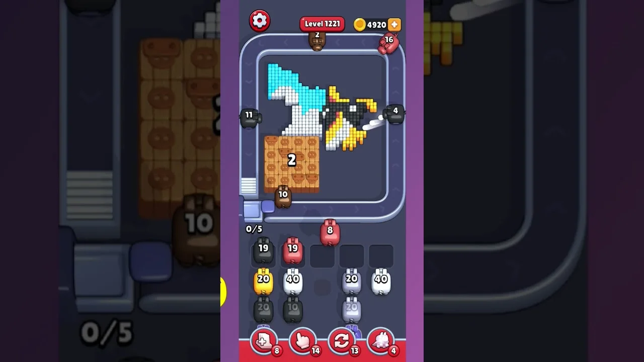 Pixel Flow Level 1221 Solution: Complete Walkthrough & Guide