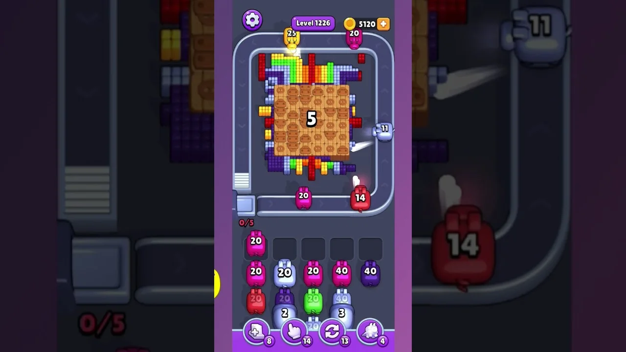 Pixel Flow Level 1226 Solution - Complete Walkthrough & Guide