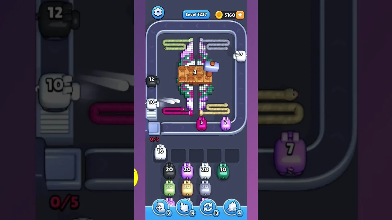 Pixel Flow Level 1227 Solution: Complete Walkthrough & Guide