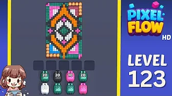 Pixel Flow Level 123 Solution: Complete Walkthrough & Guide