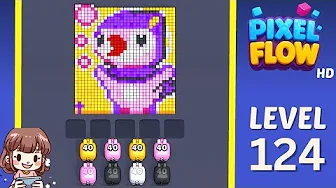 Pixel Flow Level 124 Solution: Complete Walkthrough & Guide