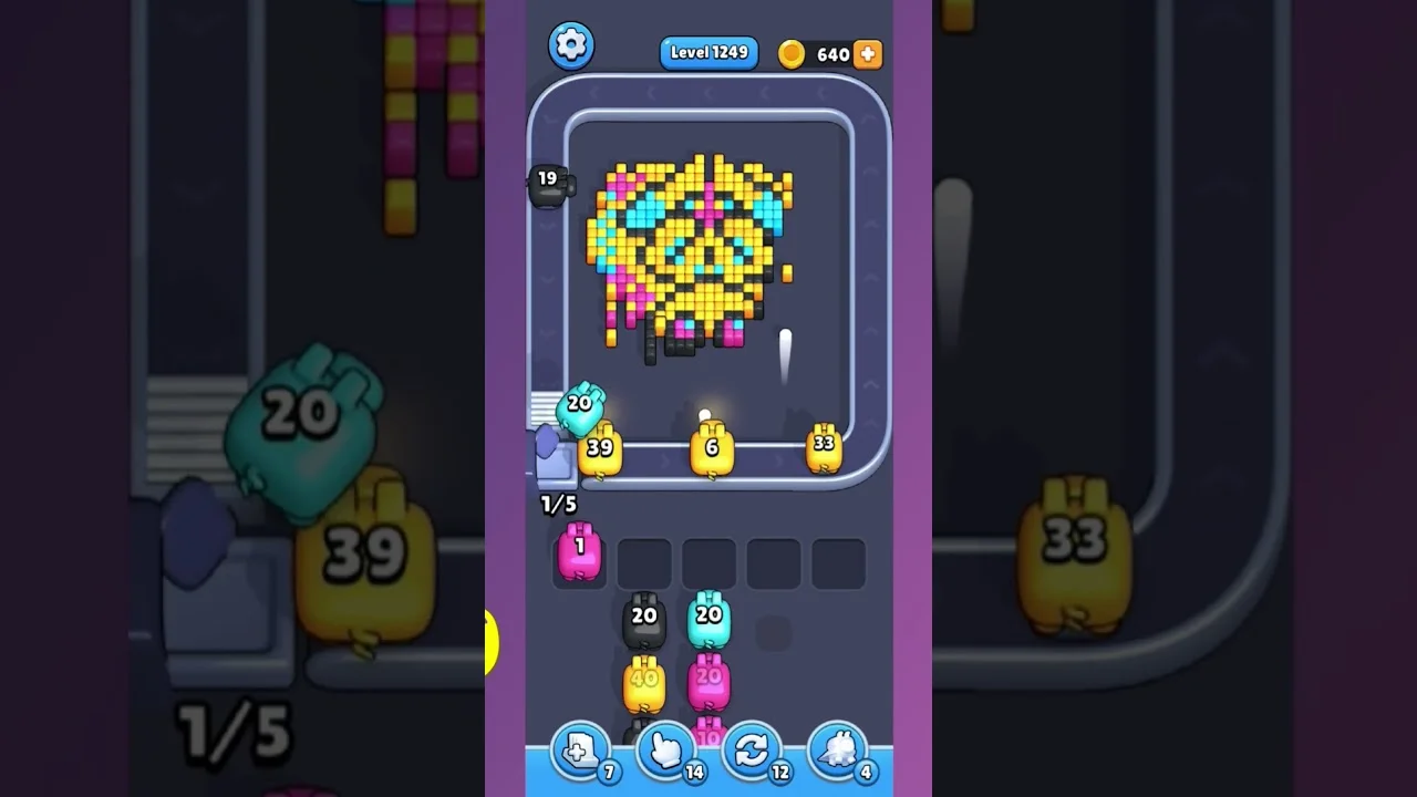 Pixel Flow Level 1249 Solution: Complete Walkthrough & Guide