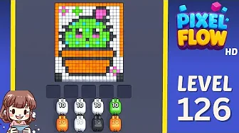 Pixel Flow Level 126 Solution & Walkthrough Guide