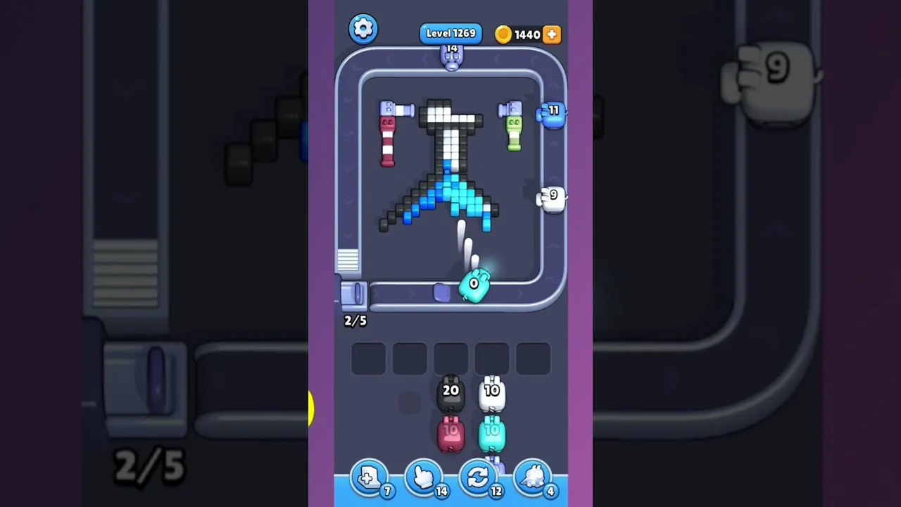 Pixel Flow Level 1262 Solution: Complete Walkthrough & Guide