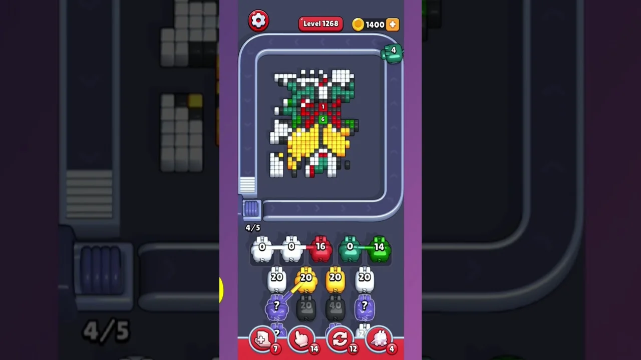 Pixel Flow Level 1263 Solution: Complete Walkthrough Guide