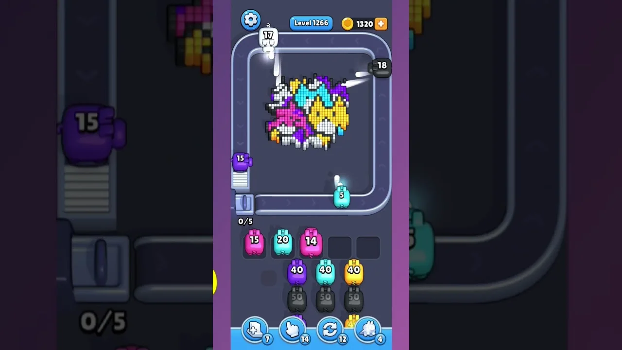 Pixel Flow Level 1265 Solution: Complete Walkthrough & Guide
