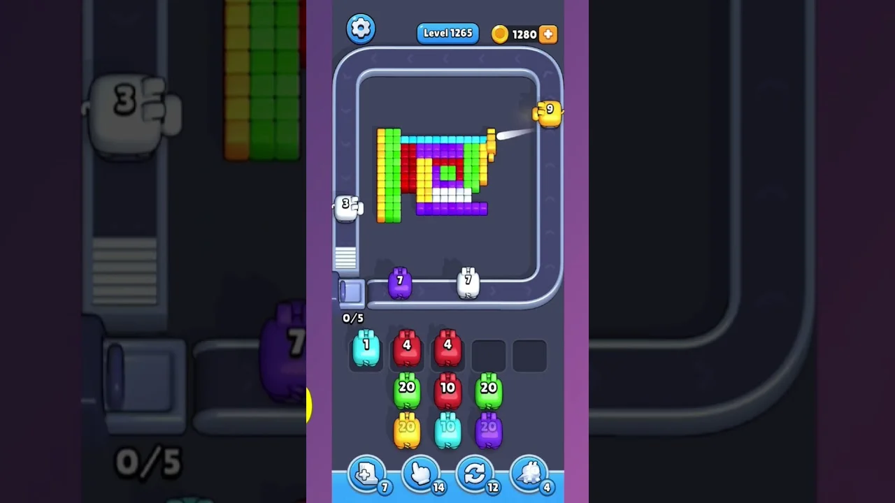 Pixel Flow Level 1266 Solution: Complete Walkthrough & Guide