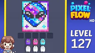 Pixel Flow Level 127 Solution & Walkthrough Guide