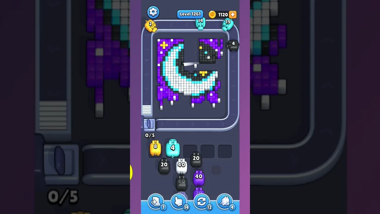 Pixel Flow Level 1270 Solution: Complete Walkthrough & Guide