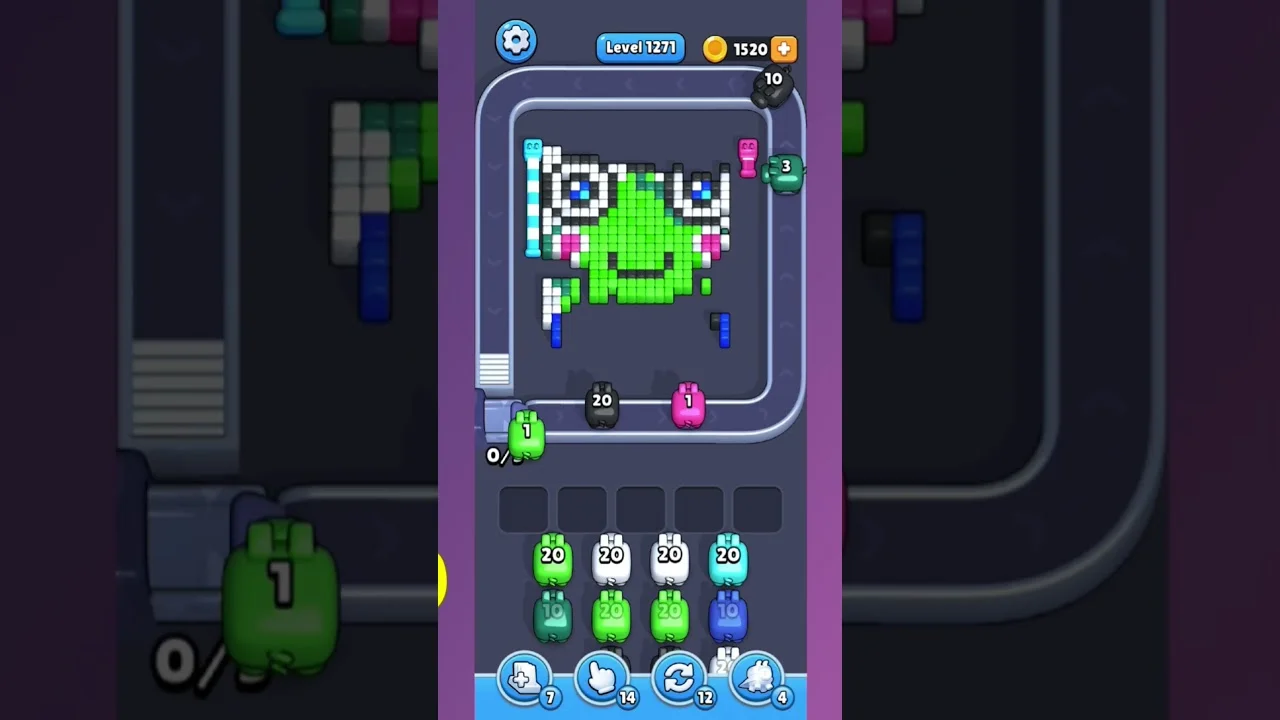Pixel Flow Level 1271 Solution: Complete Walkthrough & Guide