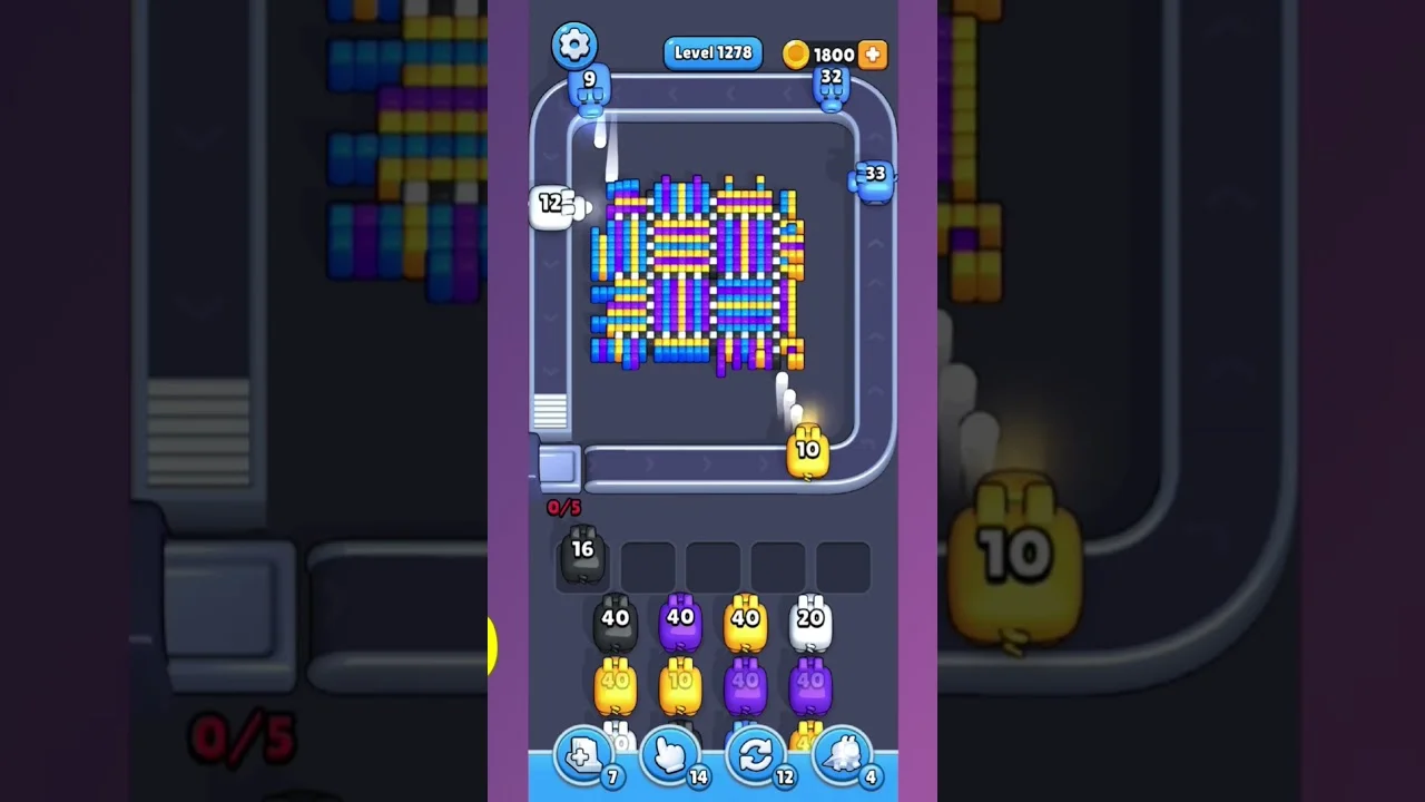 Pixel Flow Level 1278 Solution: Complete Walkthrough Guide