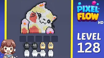 Pixel Flow Level 128 Solution: Complete Walkthrough & Guide