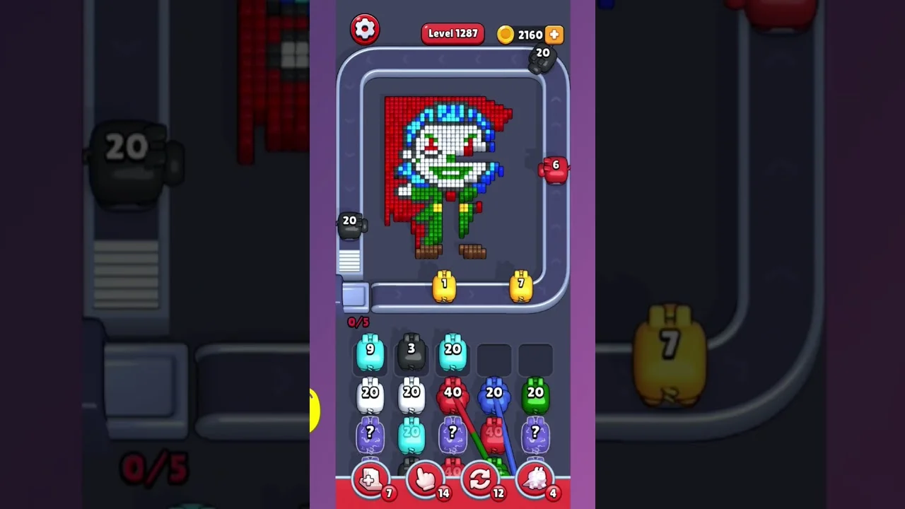Pixel Flow Level 1286 Solution: Complete Walkthrough & Guide