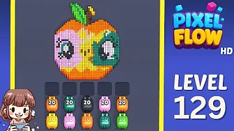 Pixel Flow Level 129 Solution: Complete Walkthrough & Guide
