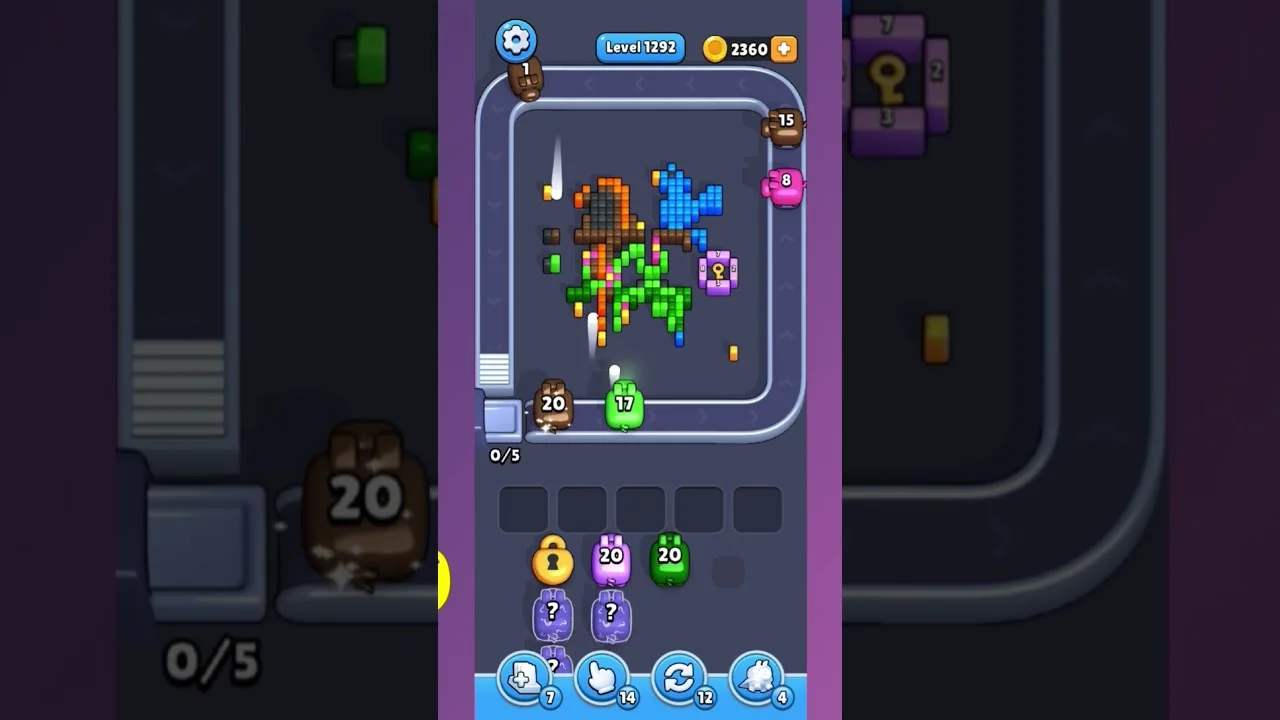 Pixel Flow Level 1292 Solution: Complete Walkthrough & Guide