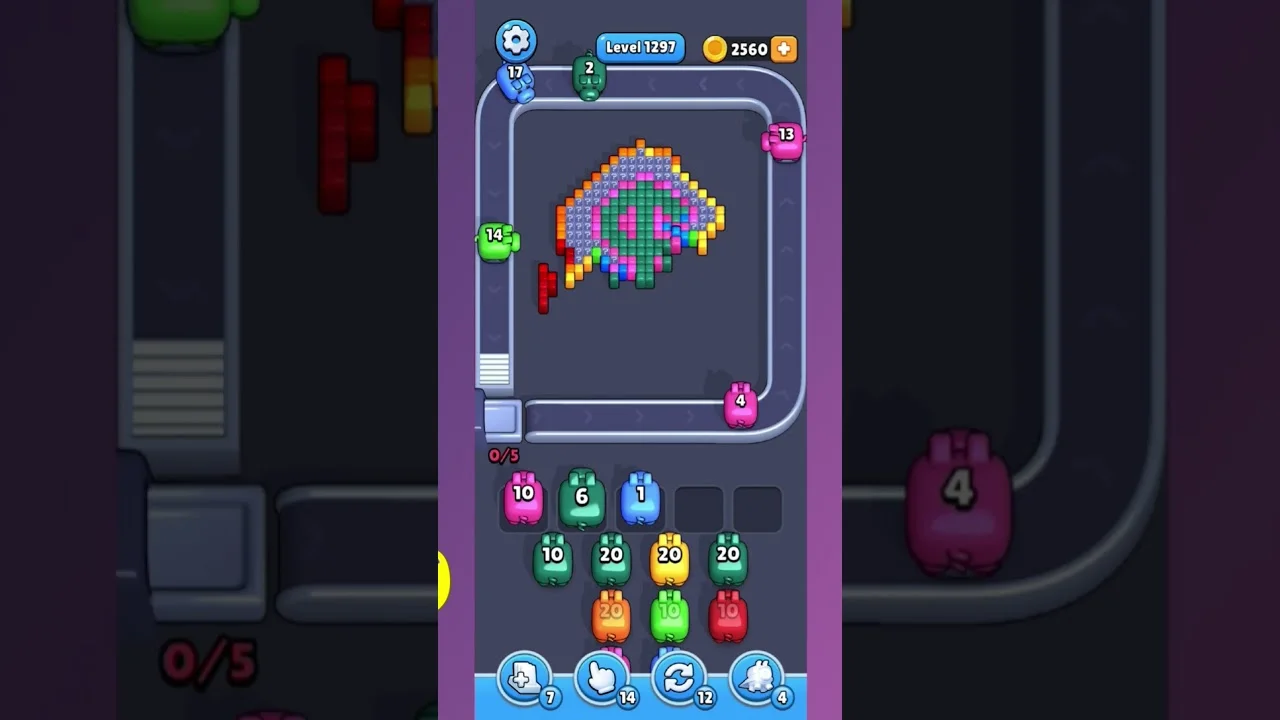 Pixel Flow Level 1297 Solution: Complete Walkthrough & Guide