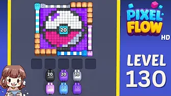 Pixel Flow Level 130 Solution: Complete Walkthrough Guide