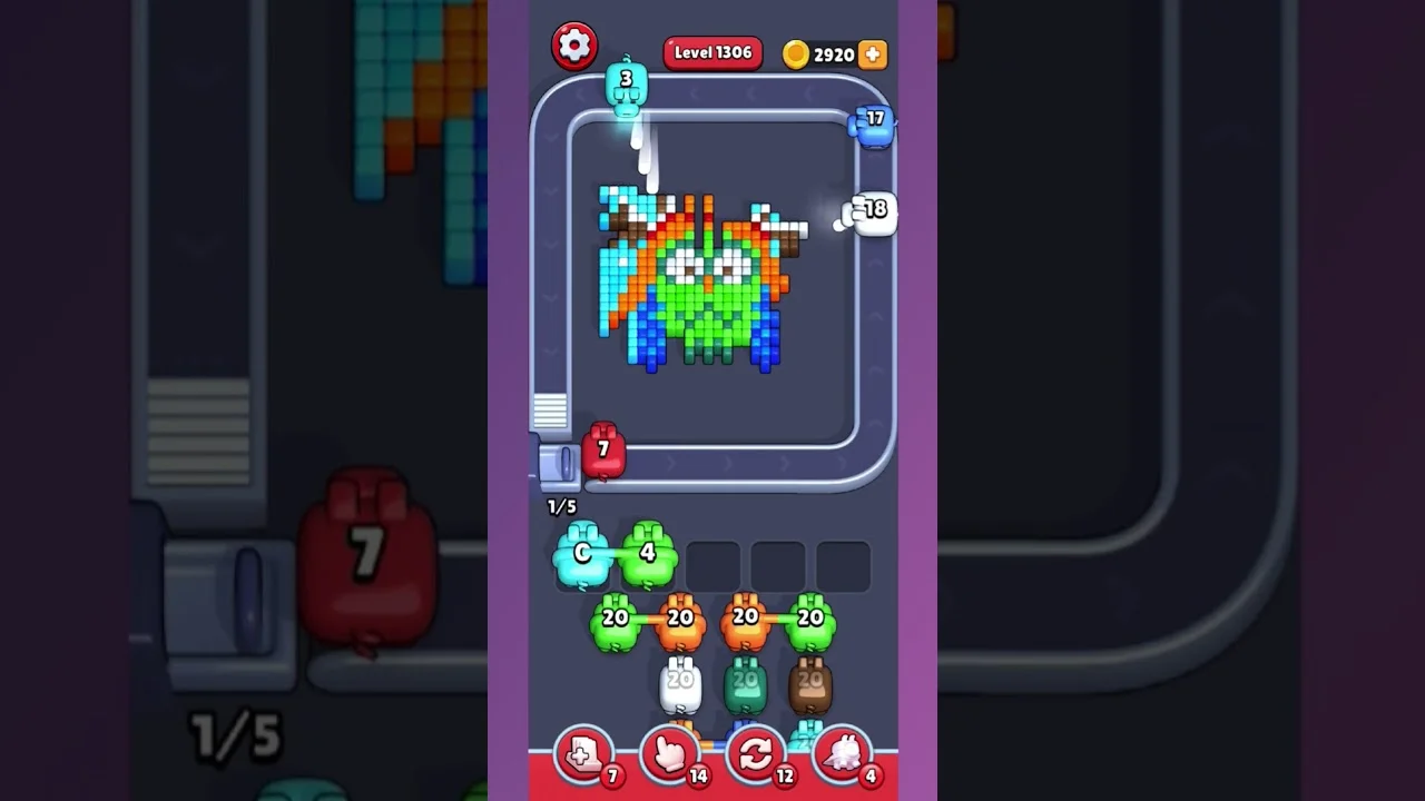 Pixel Flow Level 1306 Solution: Complete Walkthrough Guide