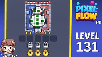 Pixel Flow Level 131 Solution & Walkthrough Guide