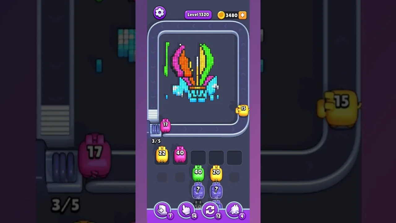 Pixel Flow Level 1320 Solution: Complete Walkthrough & Guide